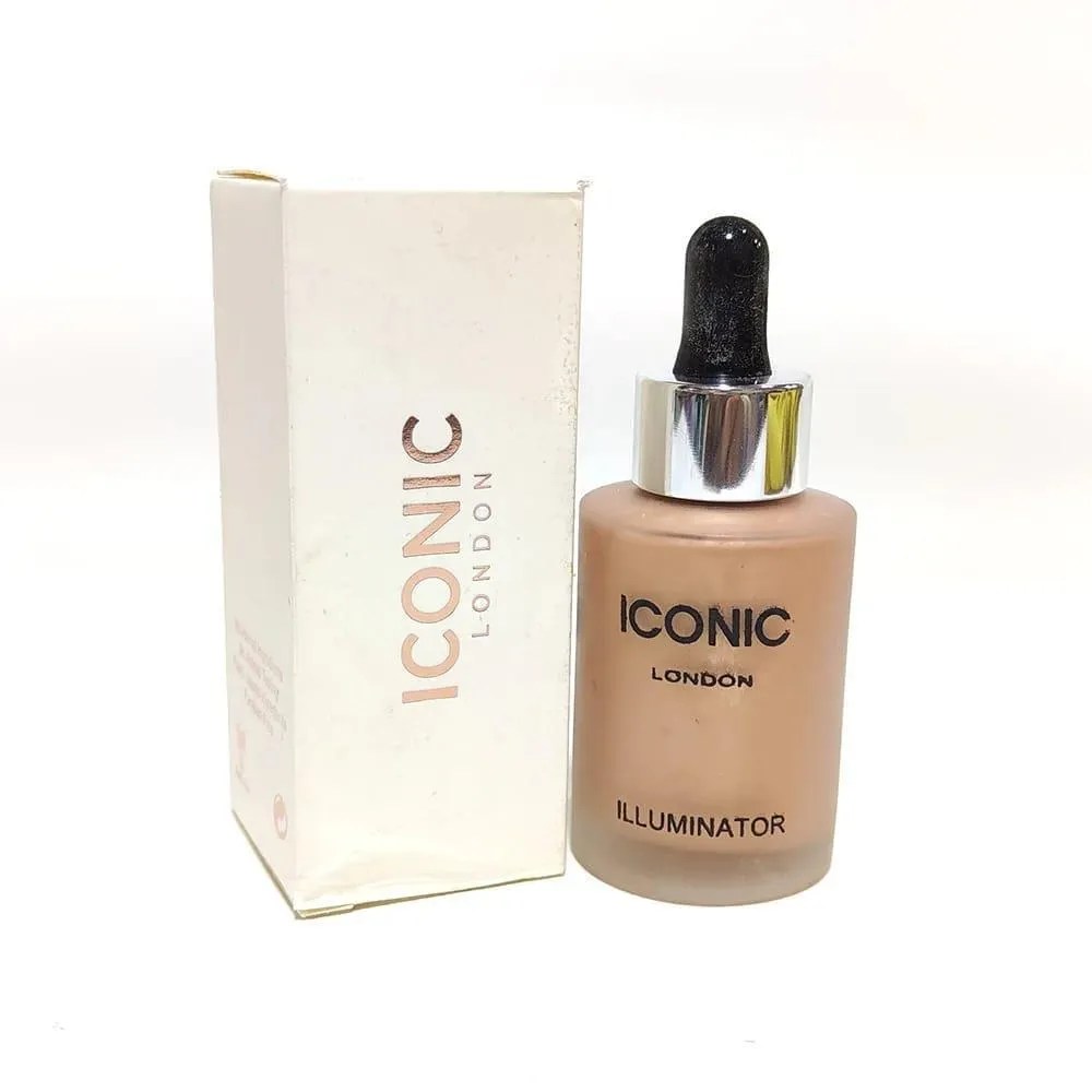 Iconic London Liquid Highlighter 3 Shades Travel Pump