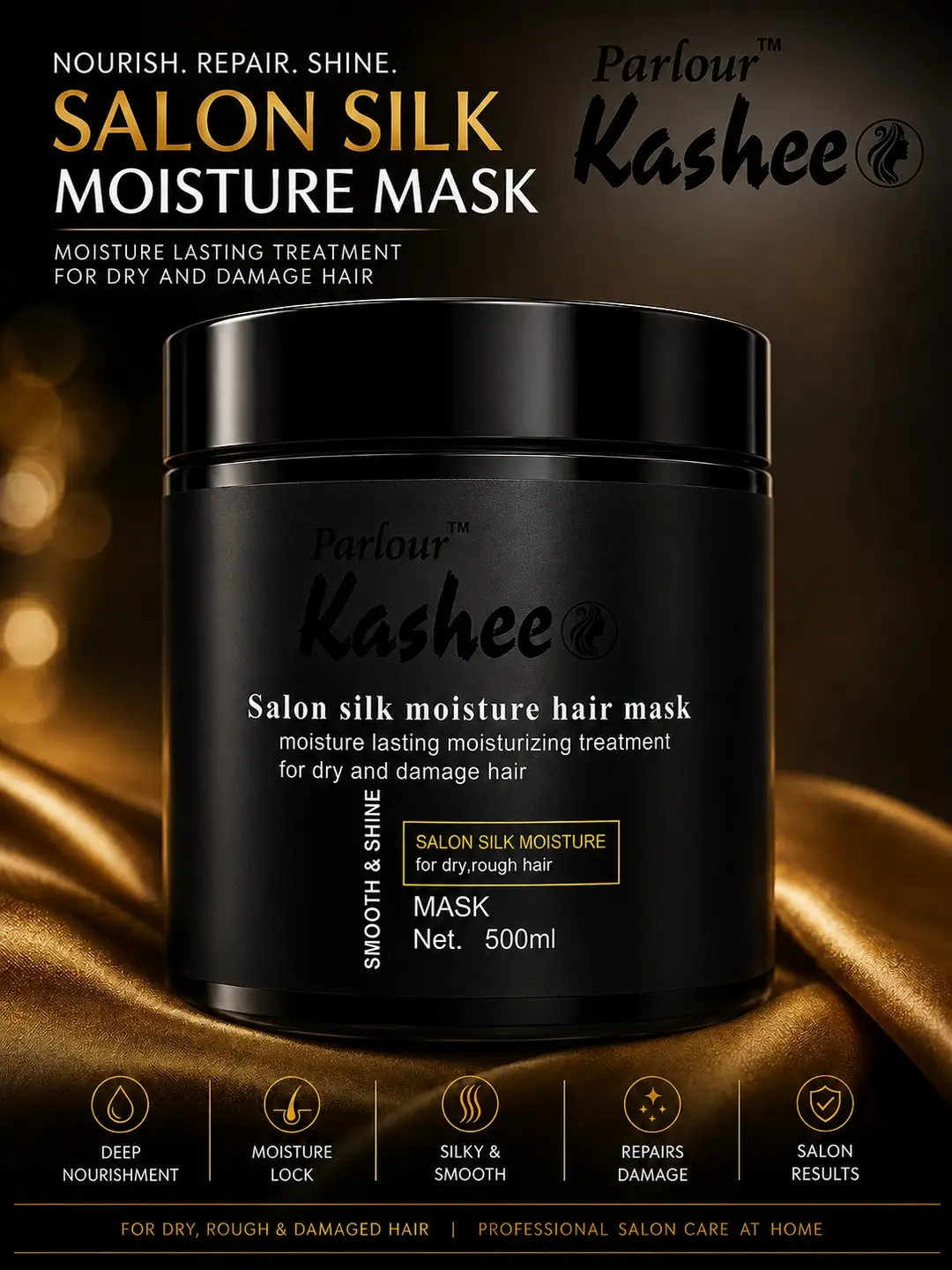 Kashee Hair Care Mask, 500Ml