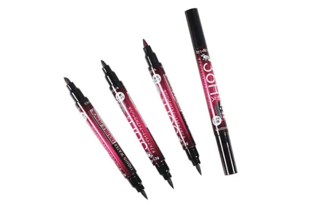 Waterproof Eyeliner Pencil 36H Dual Tip Eyebrow Pencil