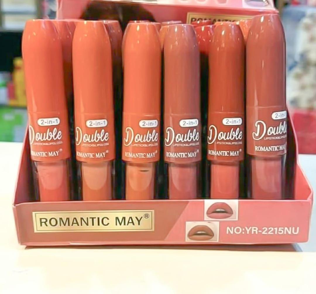 Velvet Glossy Lip Gloss & Lipstick Set for Pakistani Women
