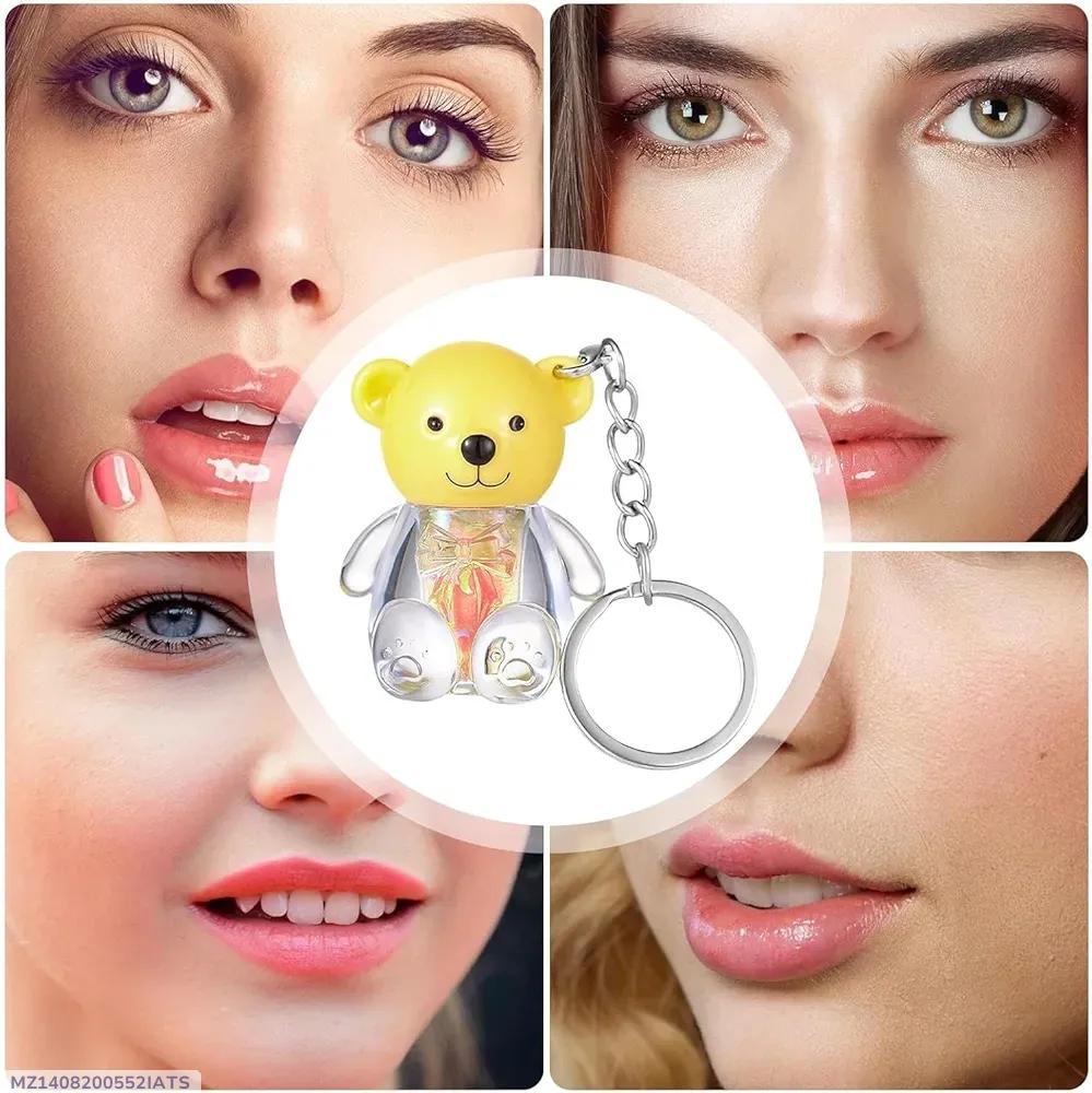Teddy Bear Lip Oil Glossy Hydrating Pack of 6