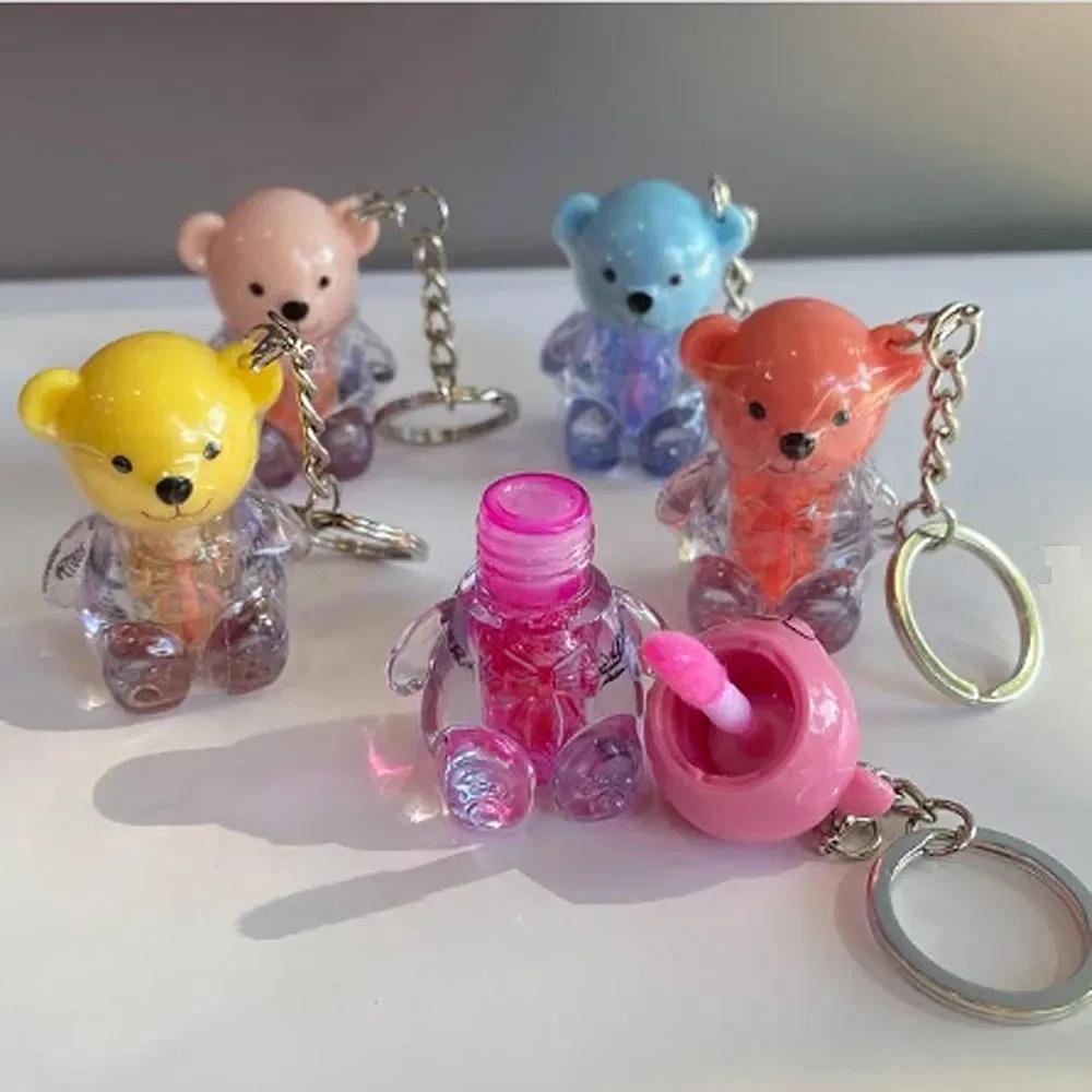 Teddy Bear Lip Oil Glossy Hydrating Pack of 6