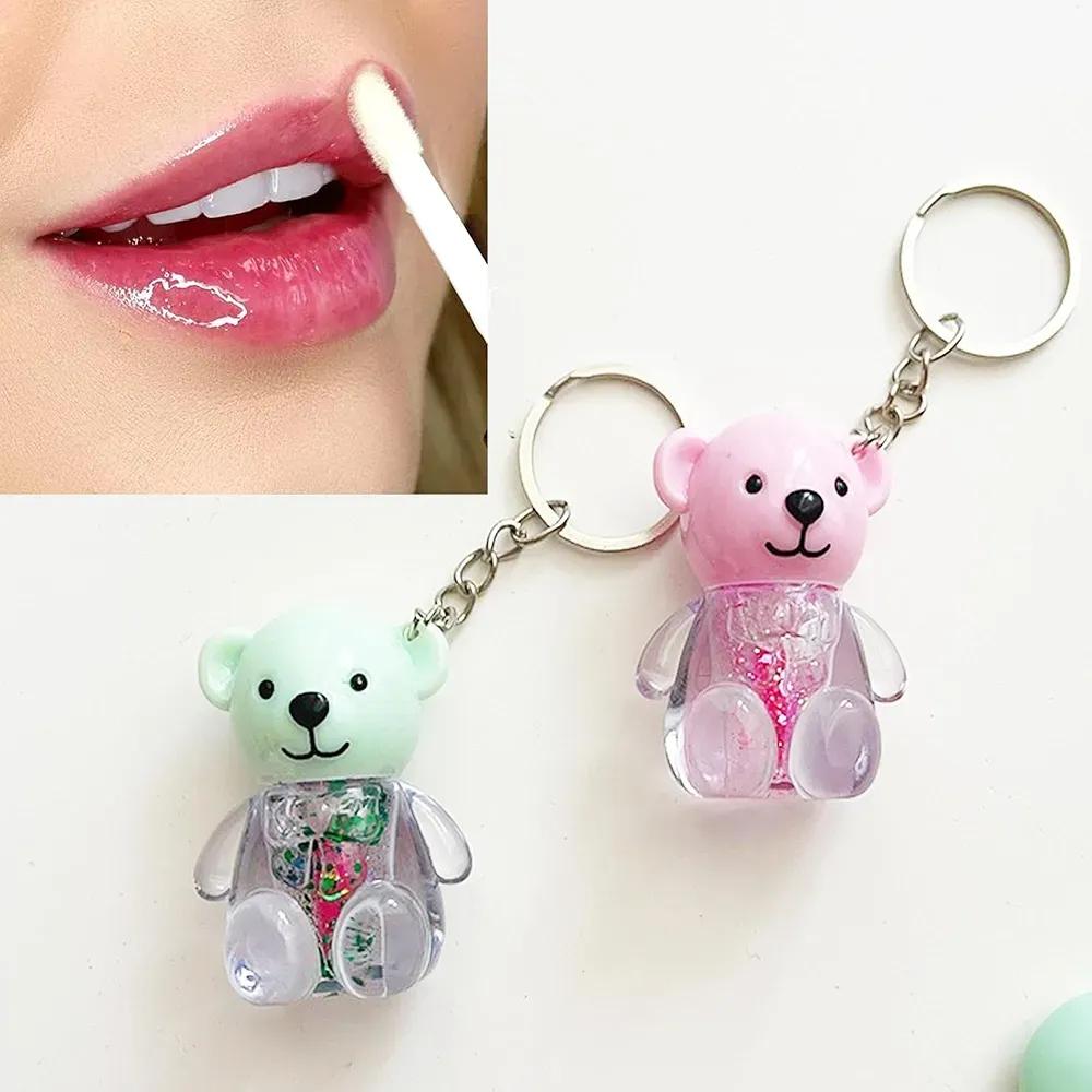 Teddy Bear Lip Oil Glossy Hydrating Pack of 6