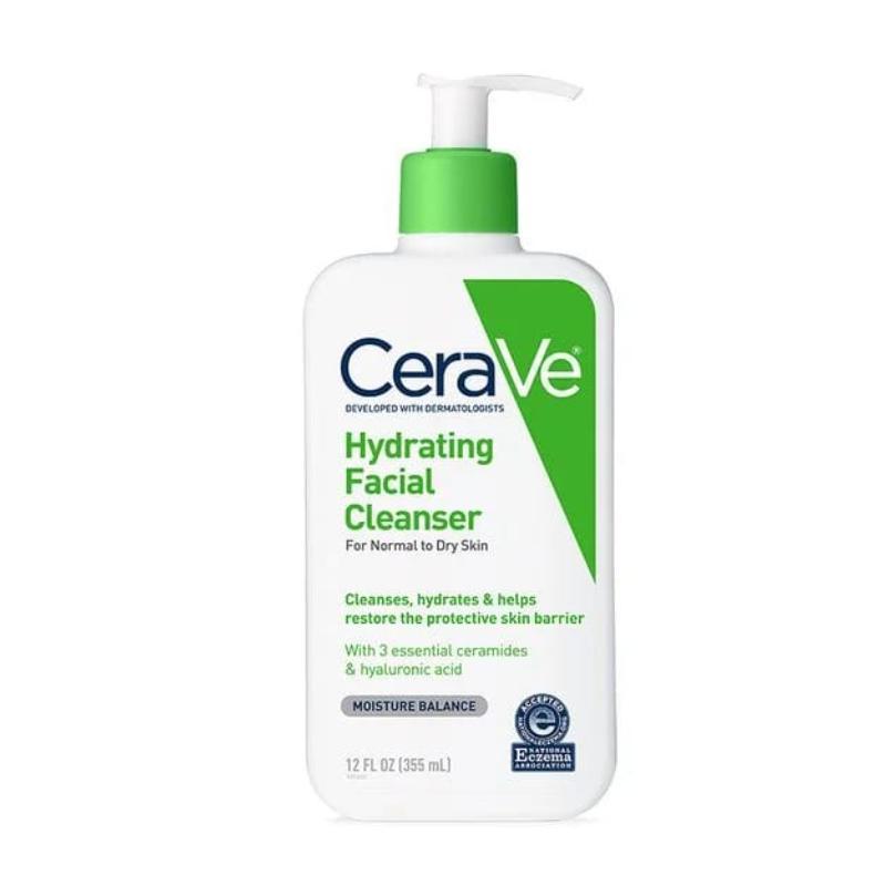 CeraVe Hydrating Facial Cleanser 237ml for Normal to Dry Skin