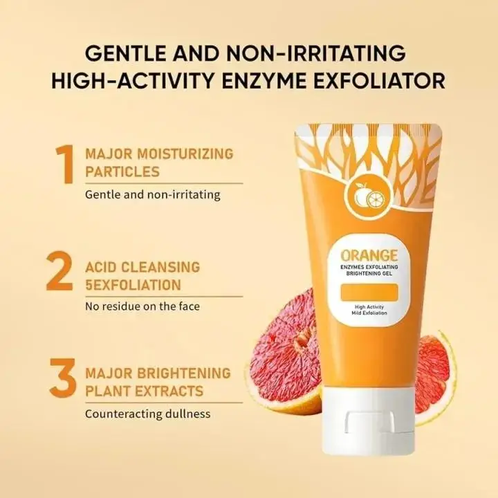 Orange Enzymes Exfoliating Gel