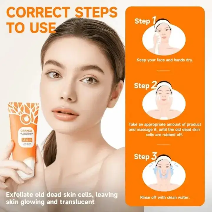 Orange Enzymes Exfoliating Gel