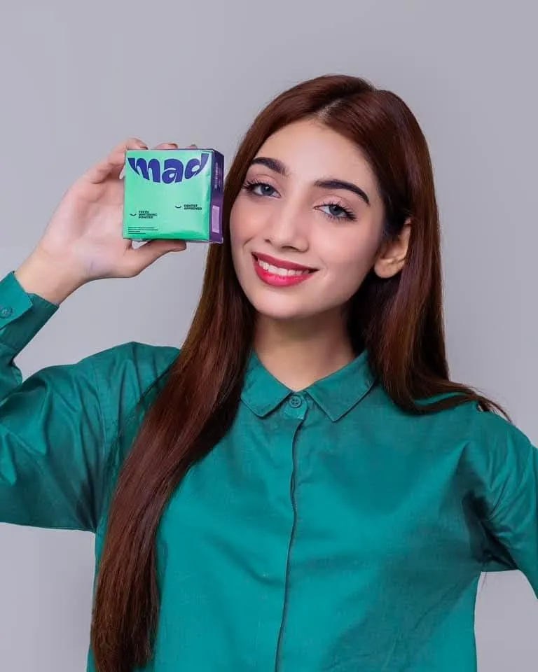 Mad Dental Teeth Whitening Powder Green Pack of 1