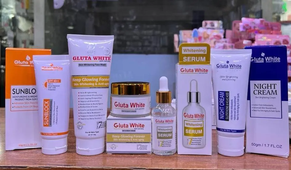 Gluva White 5-in-1 Skincare Bundle 300g