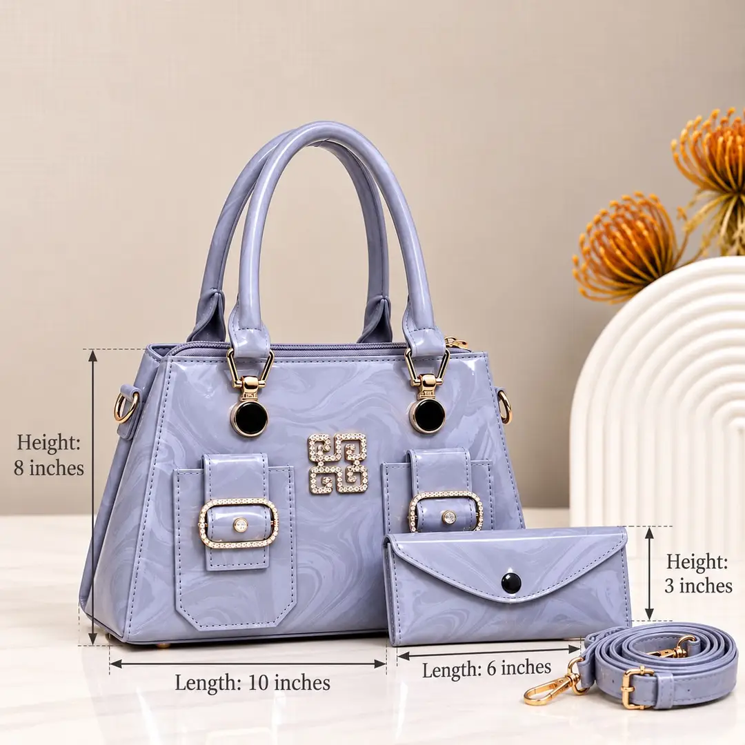 Women's Leather Plain Shoulder Bag