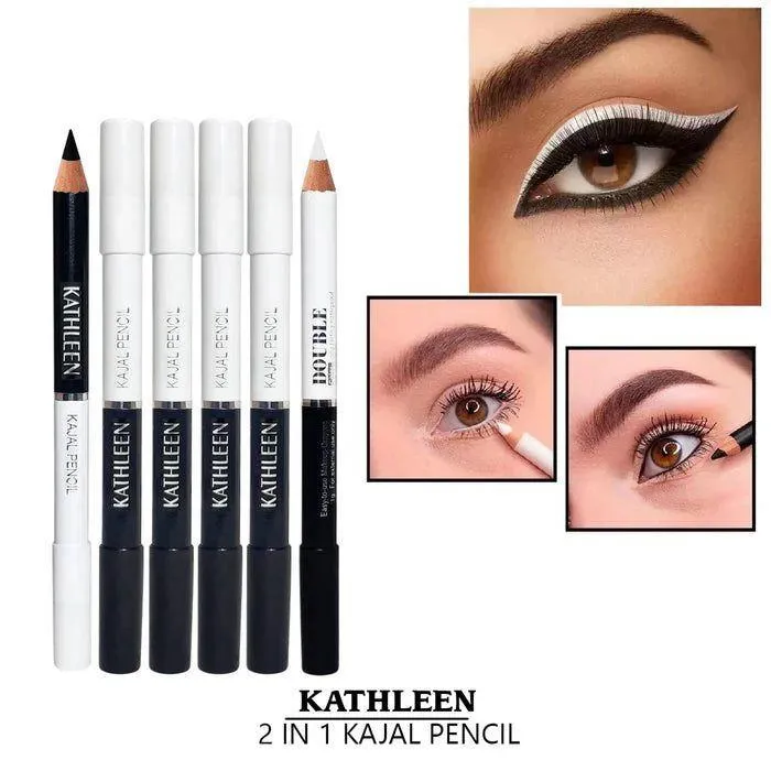 Waterproof 2-in-1 Kajal Pencil for Pakistani Women