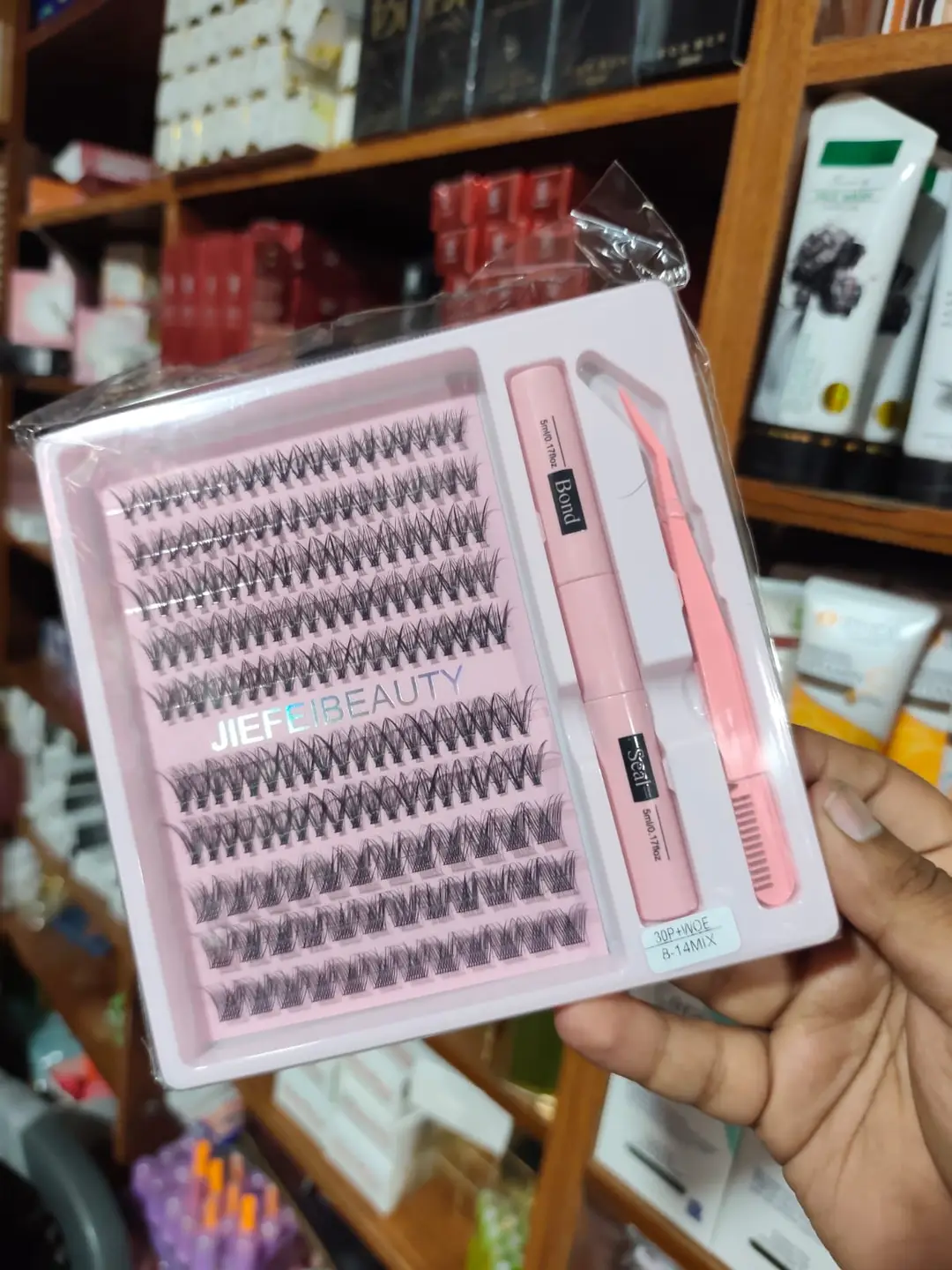 Jiefeibeauty Eyelasher 200 Pcs Bond & Seal Tweezers