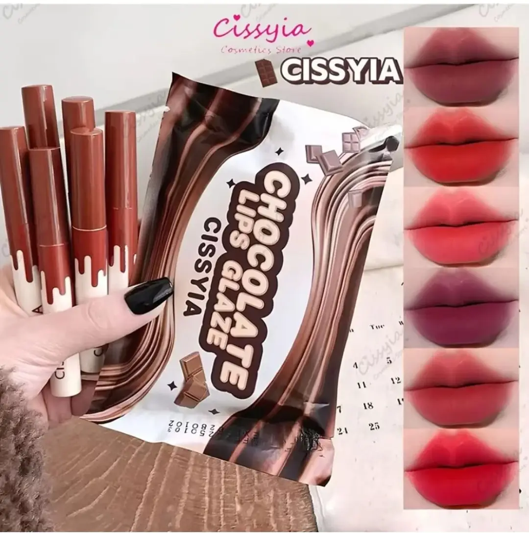 Chocolate Lips Glaze 6 Pcs