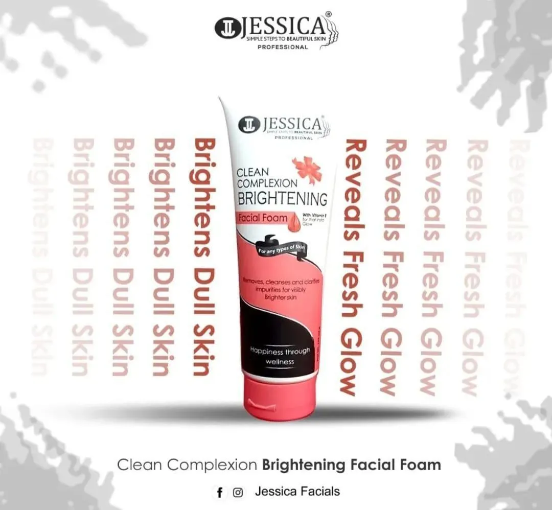 Jessica Detoxifying Charcoal Facial Foam 125ml