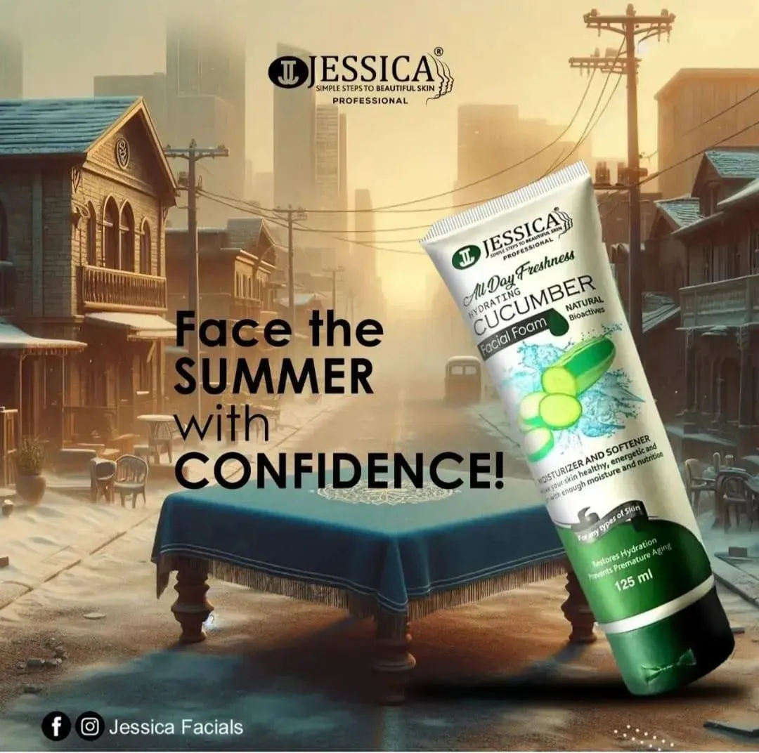 Jessica Detoxifying Charcoal Facial Foam 125ml