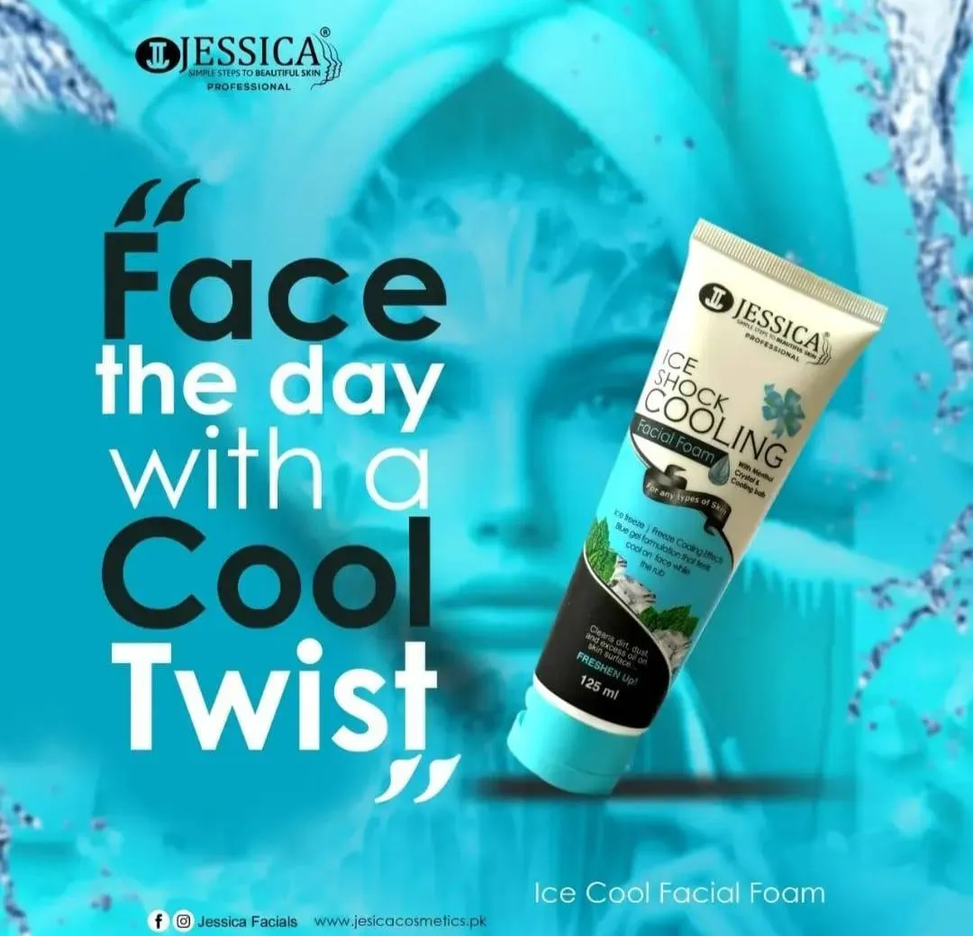 Jessica Detoxifying Charcoal Facial Foam 125ml