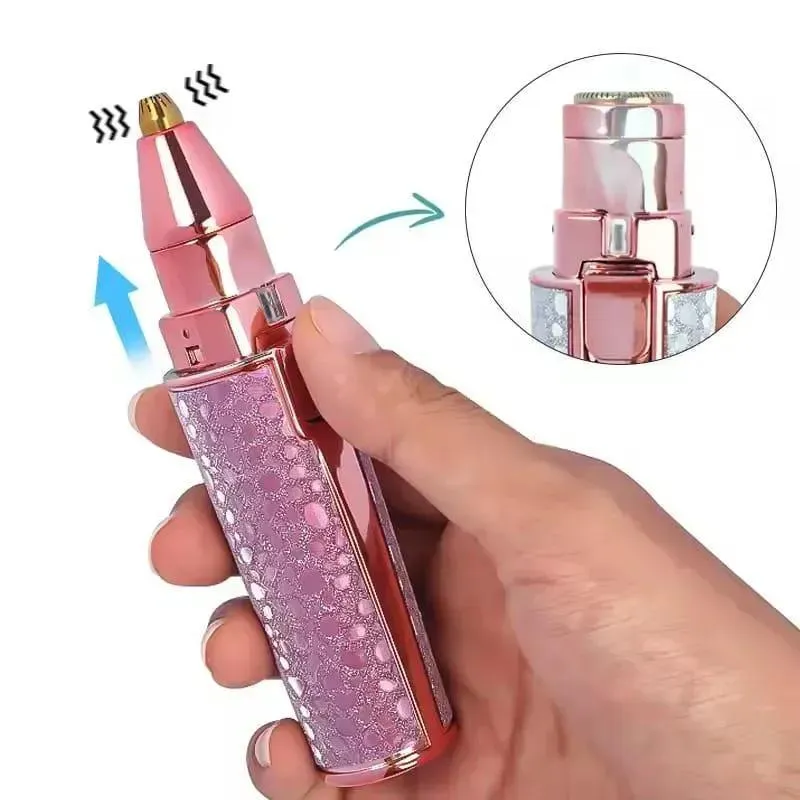 2-in-1 Rechargeable Eyebrow & body Trimmer