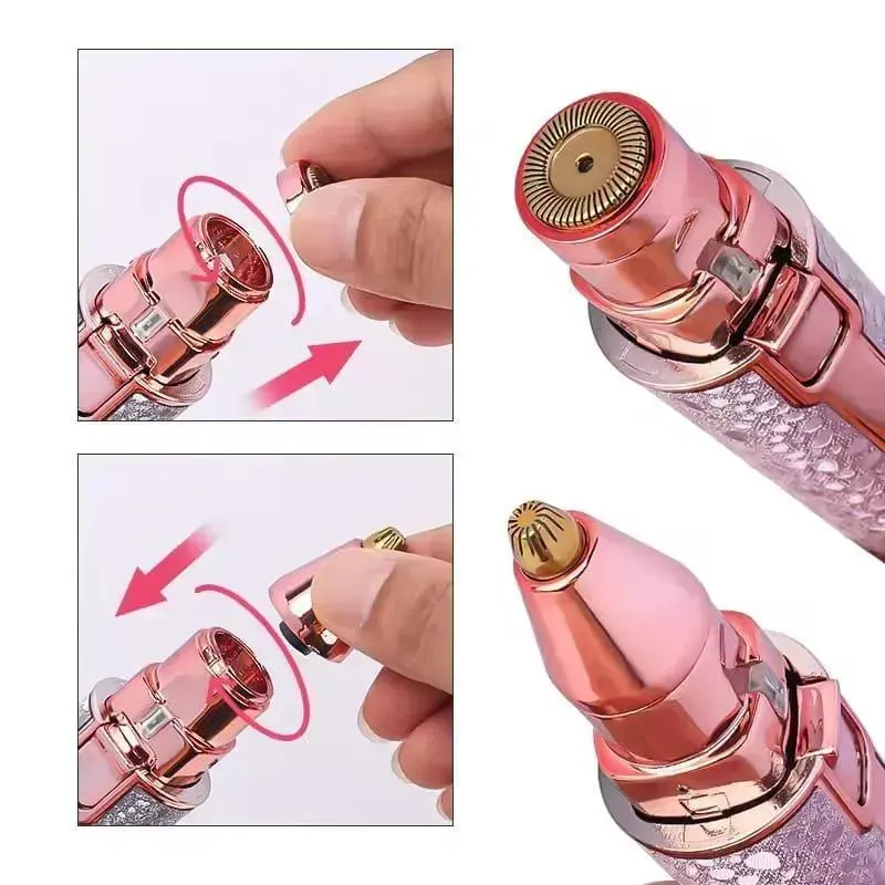 2-in-1 Rechargeable Eyebrow & body Trimmer