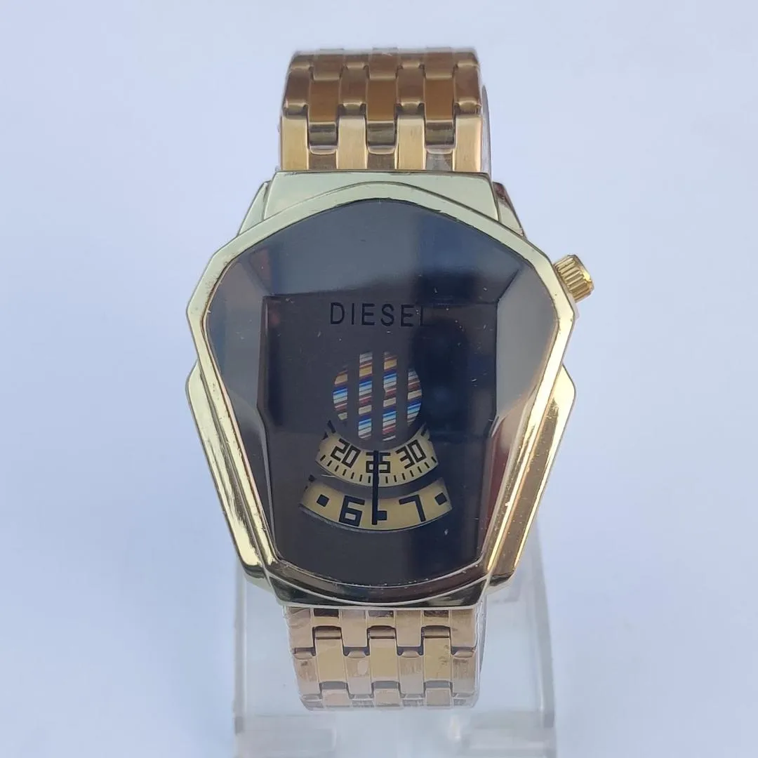 Diesel Men's Octagonal Stainless Steel Watch