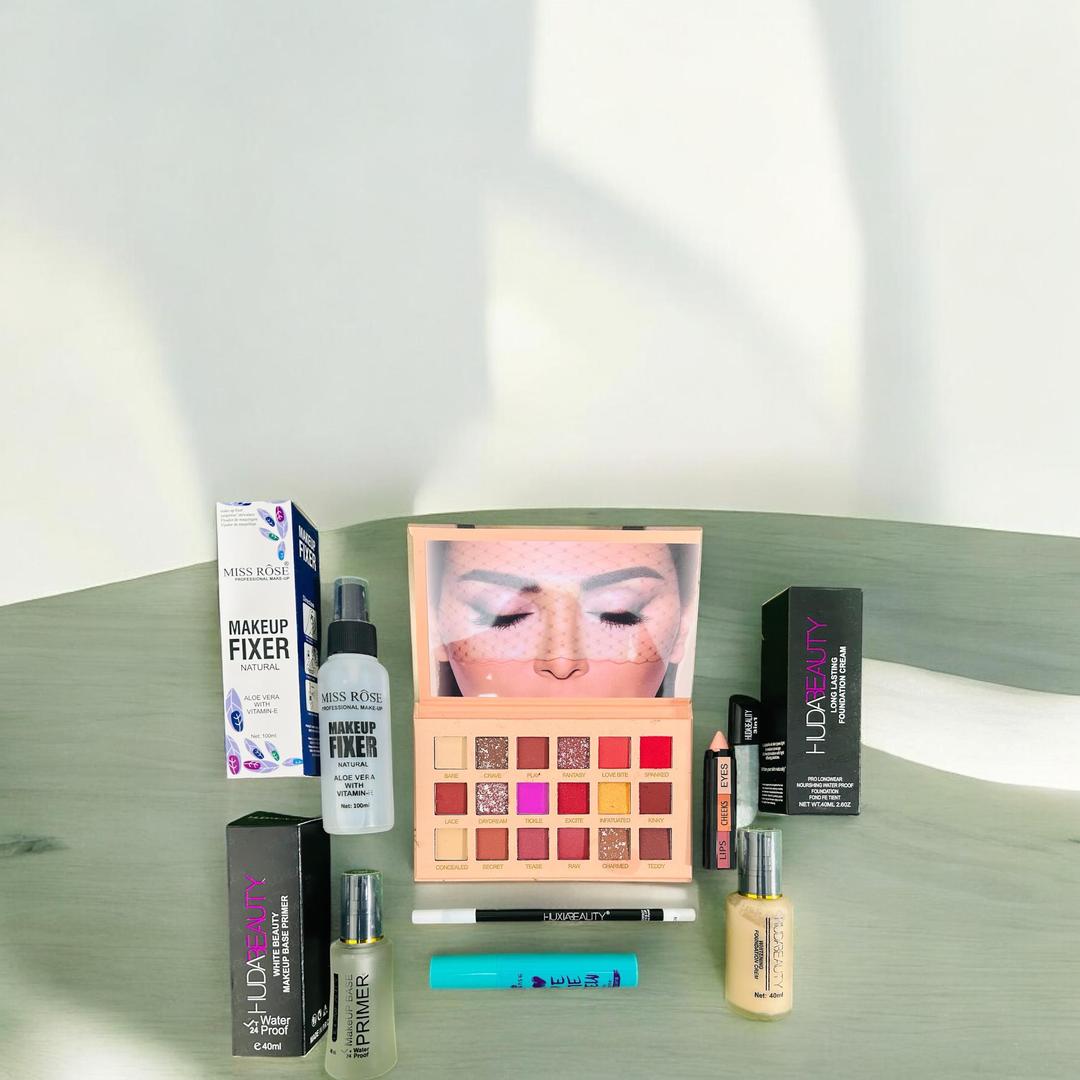 7-in-1 Makeup Set for Pakistani Women - Premium Cream & Long Lasting