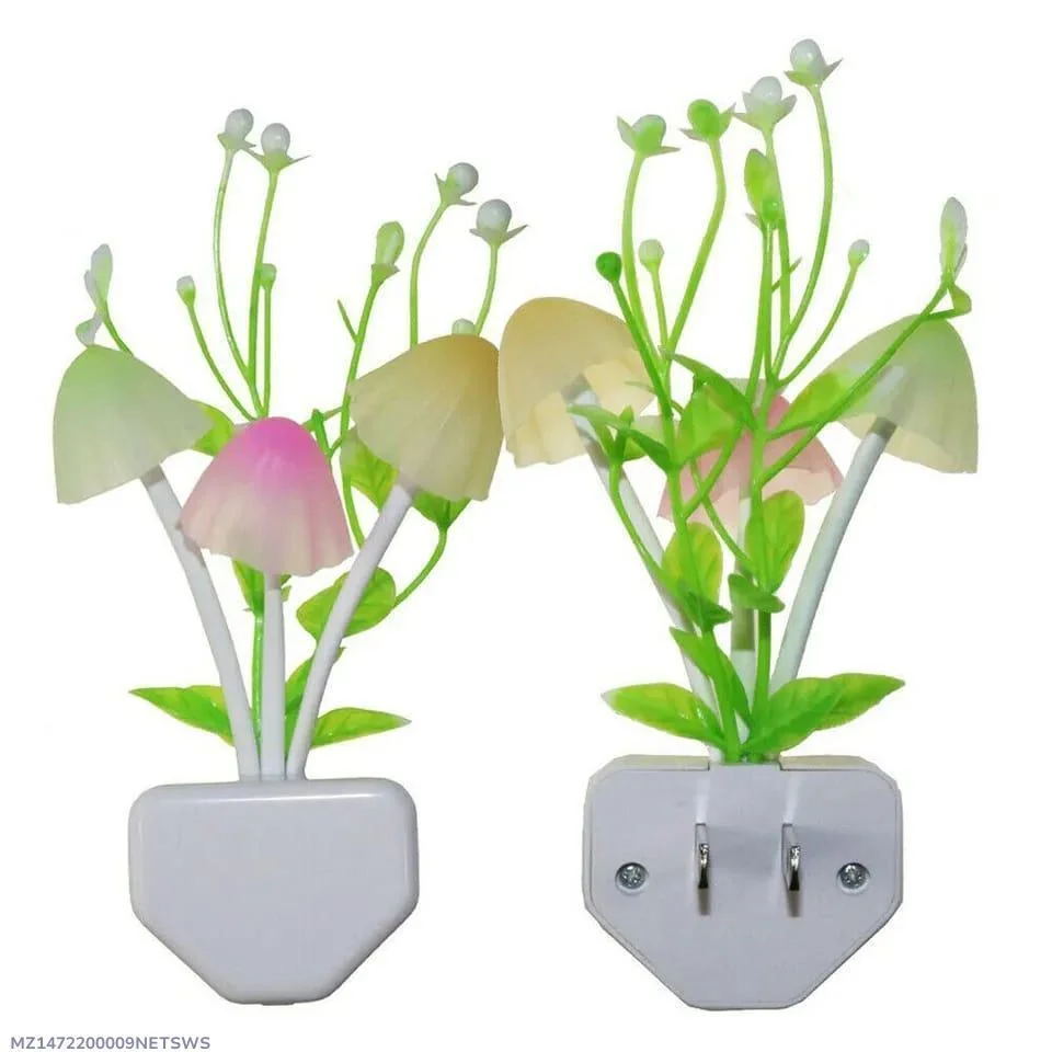 Rechargeable Mushroom Night Light with Sensor