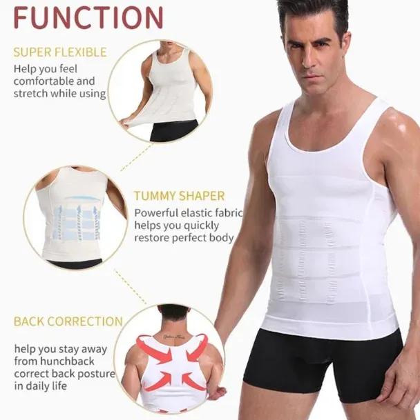 Men's Spandex Slimming Body Shaper Vest