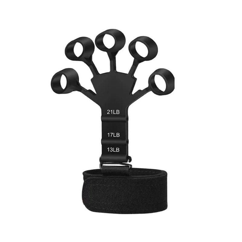 Adjustable Silicone Finger Gripper 11-21LB for Hand Therapy