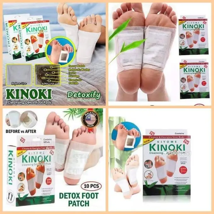 KINOKI Detox Foot Pads- 10 Pieces