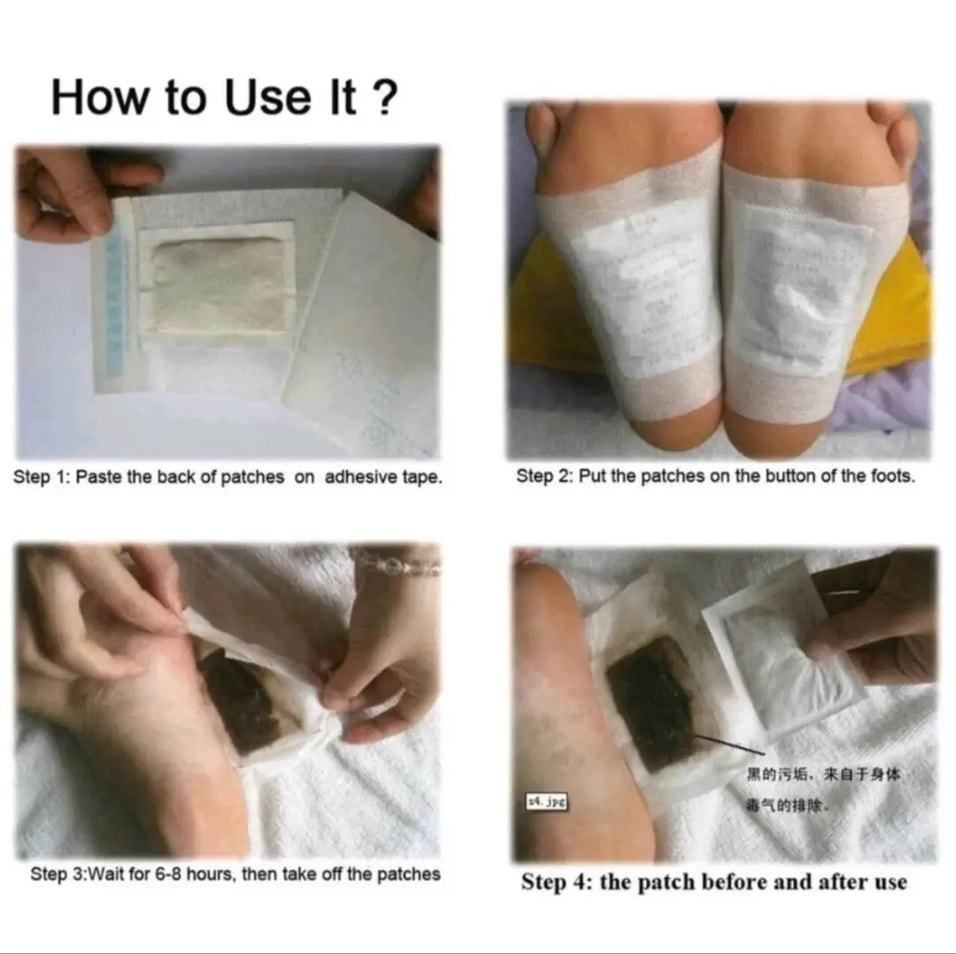 KINOKI Detox Foot Pads- 10 Pieces