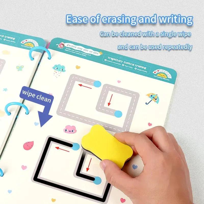 A5 Stroke Dot-to-Write Learning Book for Kids