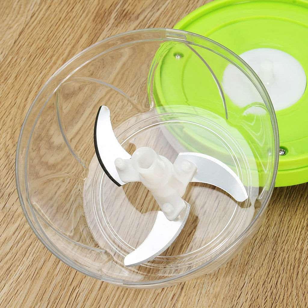 Manual Food Chopper ABS Plastic Multi-Color Portable Kitchen Tool