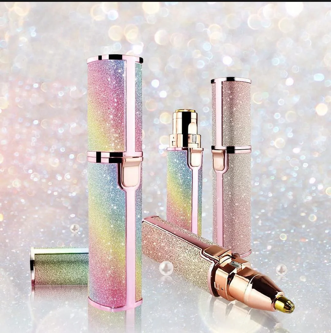Rechargeable Facial Trimmer Rose Gold USB-C