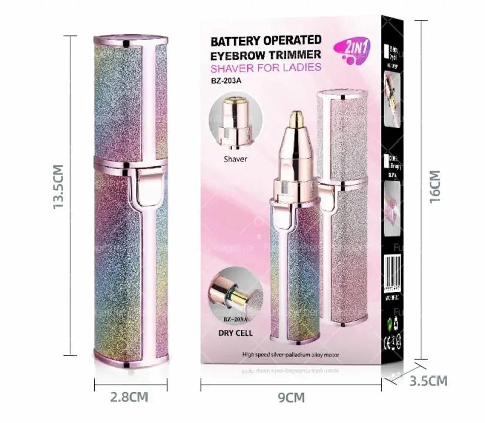 Rechargeable Facial Trimmer Rose Gold USB-C