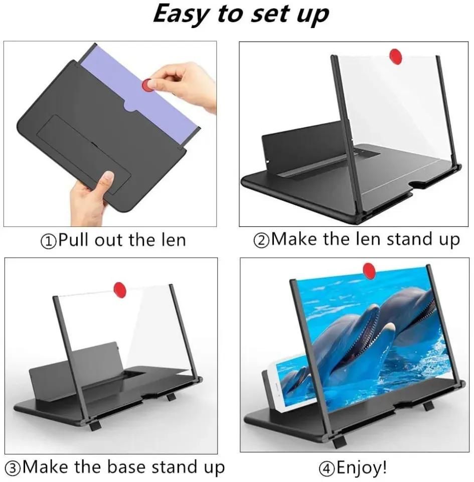 HD Screen Magnifier for Movies Games Watching