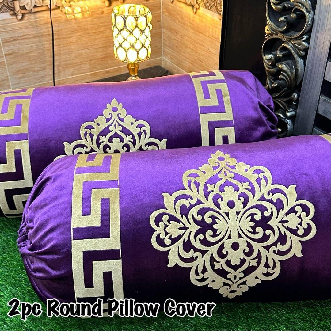 Purple Velvet Pillow Covers for Living Room Bedroom Decor