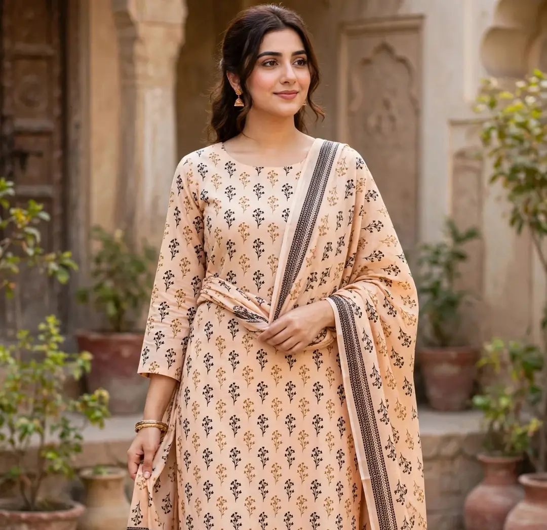 Stylish 3 Pcs Women's Unstitched Lawn Digital Print Suit