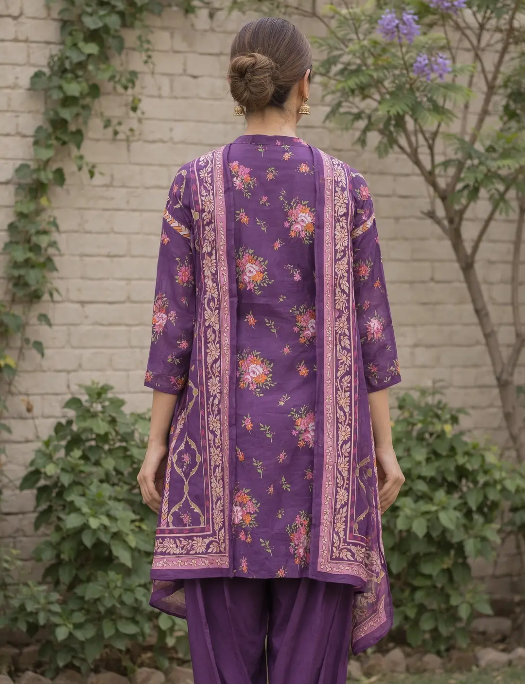 Stylish 3 Pcs Women's Unstitched Lawn Digital Print Suit