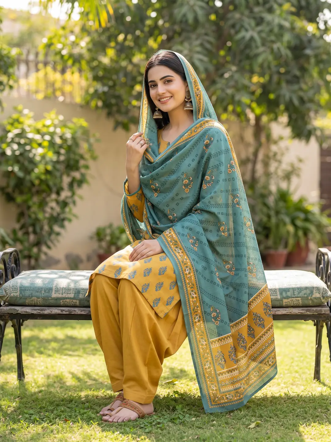Stylish 3 Pcs Women's Unstitched Khaddar Digital Print Suit