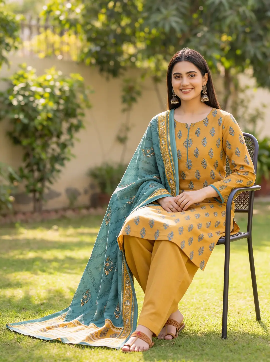 Stylish 3 Pcs Women's Unstitched Khaddar Digital Print Suit