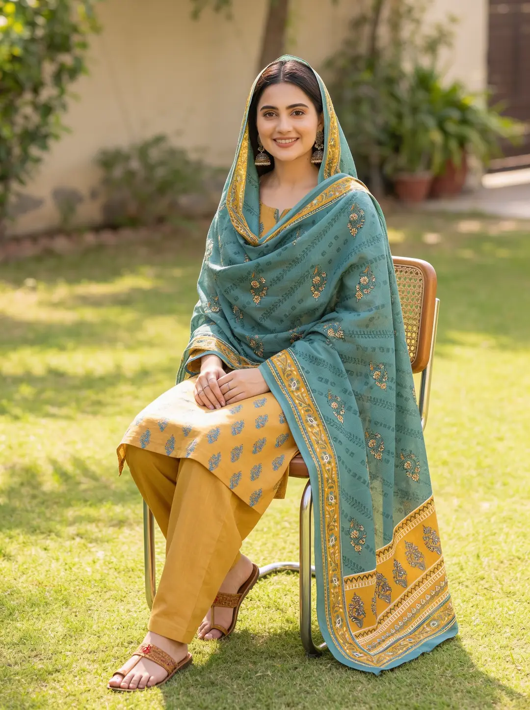 Stylish 3 Pcs Women's Unstitched Khaddar Digital Print Suit