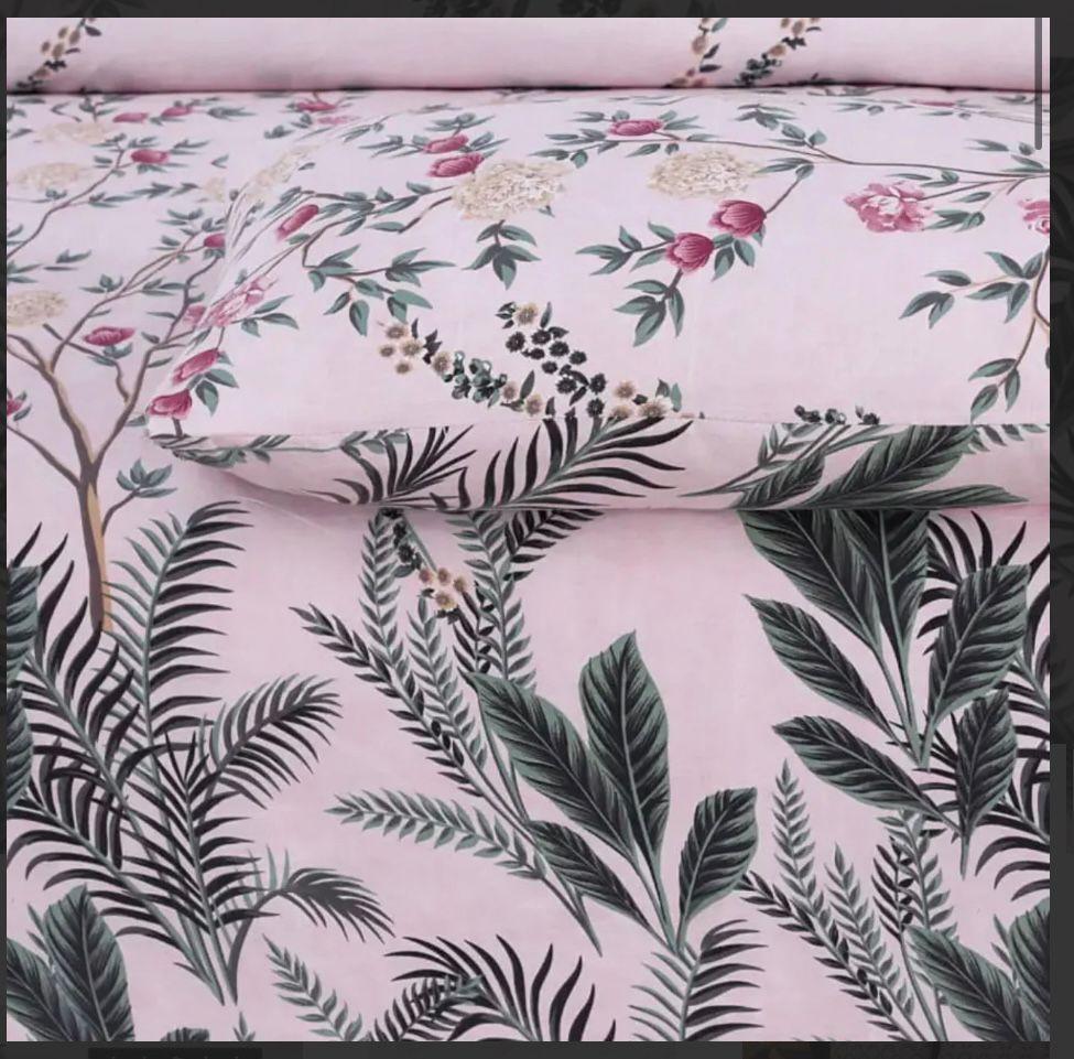 6 Pcs Cotton Salonica Printed Razai Set