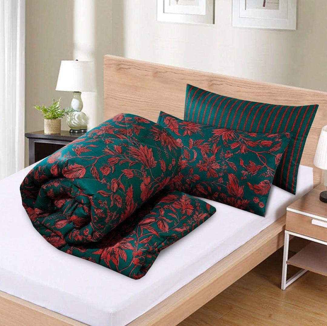 6 Pcs Cotton Salonica Printed Razai Set