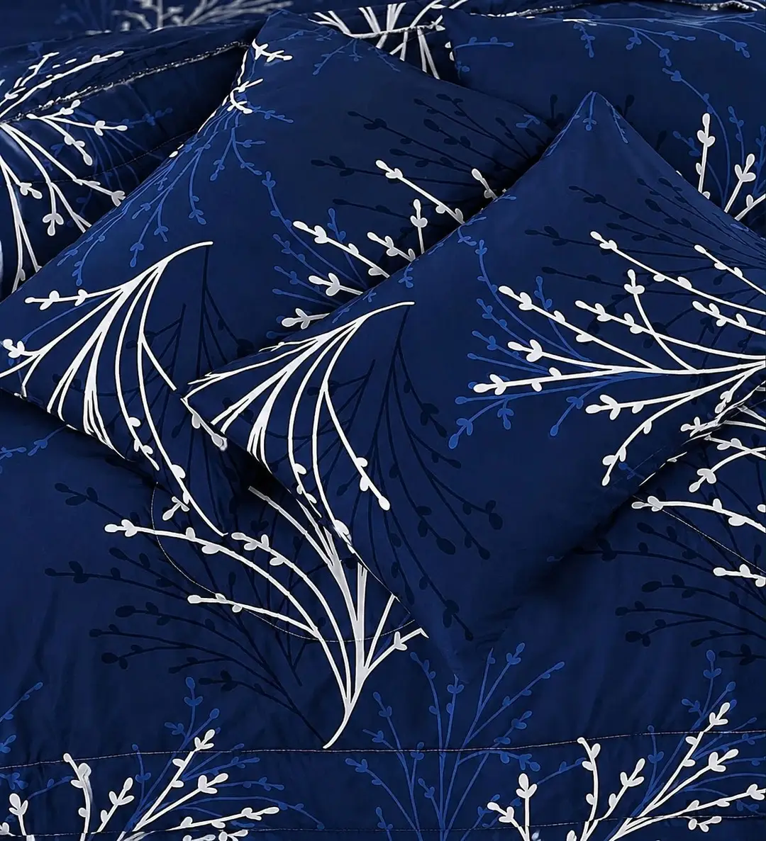 Exclusive 6 Pcs Cotton Salonica Printed Double Razai Set