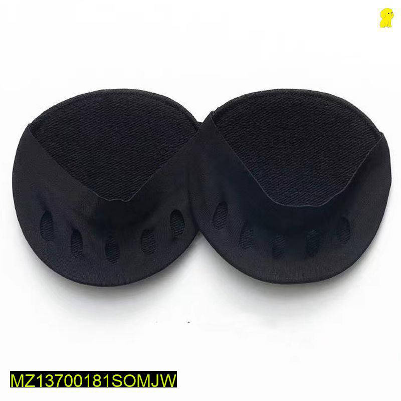 Black Cotton Toe Pads for High Heels & Casual Shoes