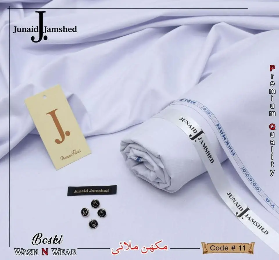 Men’s Unstitched Wash And Wear Plain Suit