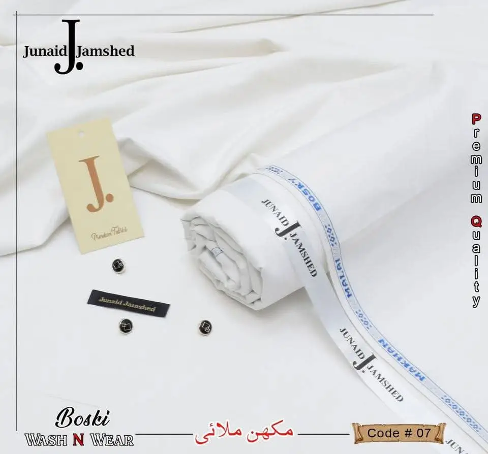 Men’s Unstitched Wash And Wear Plain Suit