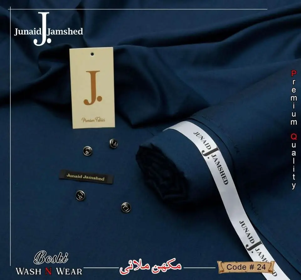 Men’s Unstitched Wash And Wear Plain Suit