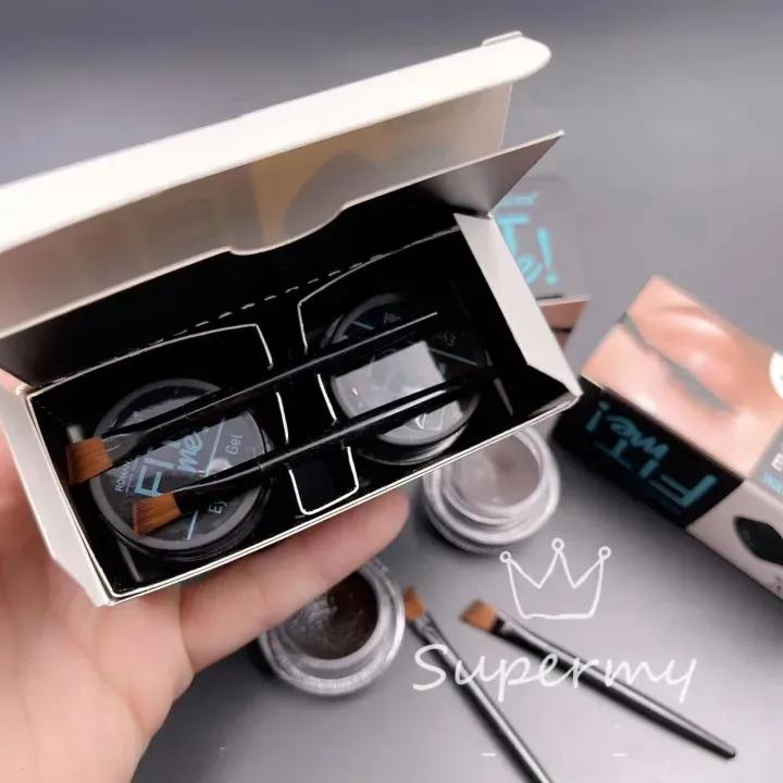 Waterproof Gel Eyeliner 2 in 1 Black Brown