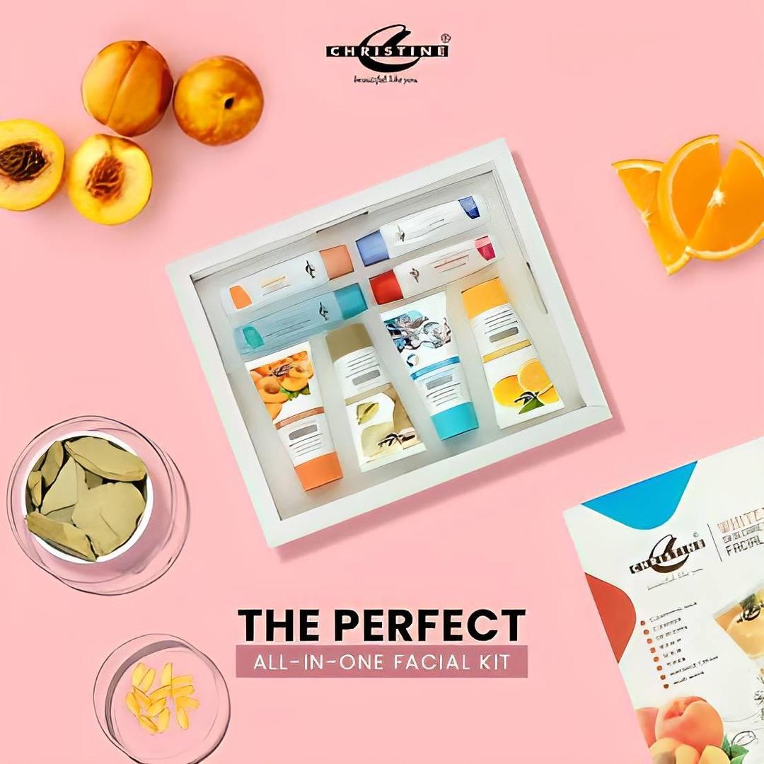 Christine Fruit Whitening Facial Kit 8-Piece All Skin Types