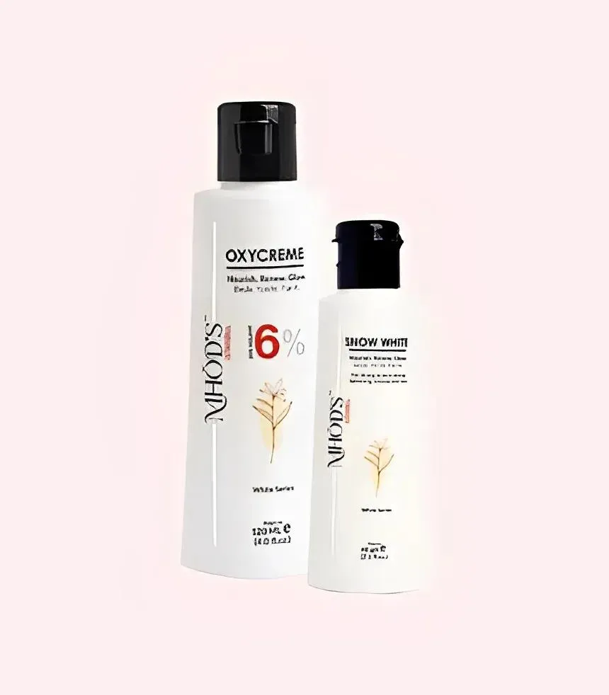 MHOD's Snow White & Oxy Cream Whitening Kit 120ml 60gm