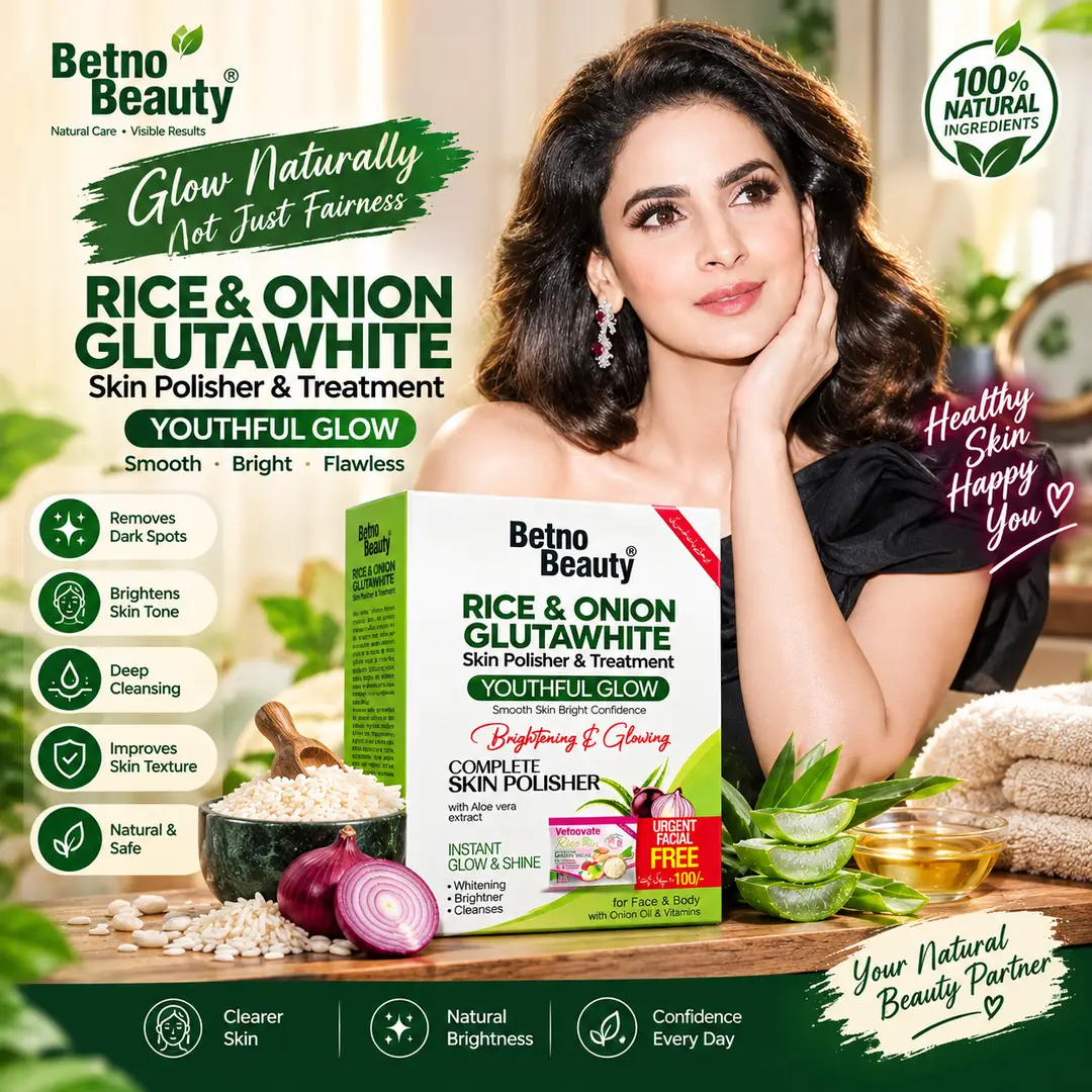 Betno Beauty Rice & Onion Glutawhite Skin Polisher